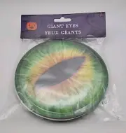 Set Of 2 - 6" Giant Googly Eyes Halloween Couch Party Decor Door House