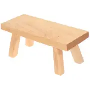 Cliff Wood Ornaments Kids Step Stool Wooden Foot Child Toddler Small