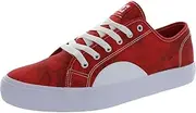 [dc] Mens Manual S Evan Walking Athletic and Training Shoes Red 9.5 Medium (D)