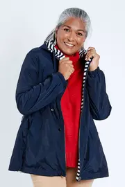 Reversible Zip Rain Jacket--GOR-38856