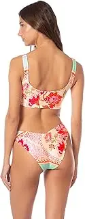 [Maaji] Women's Valerya Regular Rise Double V Cheeky Cut Bikini Bottom