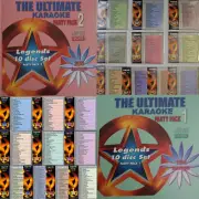 LEGEND ULTIMATE PARTY VOL-1+2 KARAOKE 20 disc CD+G guys,girls 80"s+ R&B Oldies
