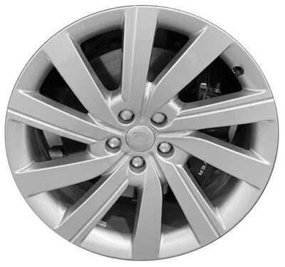 Genuine OEM Take-Off Wheel For 2022-2024 Range Rover 21 Inch Silver Alloy Rim