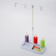 3 Spool Thread Holder Stand for Domestic Sewing Machine Embroidery Machine