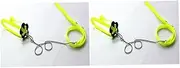 BESPORTBLE 2pcs 1.2m Reptile Harness Leash Lizard Harness Fluorescent Color Nylon Metal 40cm 80cm Lead Fit Small Animals