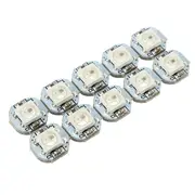 10Pcs Geekcreit?&reg; DC 5V 3MM x 10MM WS2812B SMD LED Board Built-in IC-WS2812