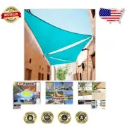 Breathable and Water Resistant Turquoise Sun Shade Sail - Custom Size Available