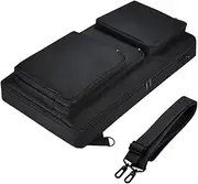 Seracle Carrying Case Portable Bag Travelling Case Compatible with DDJ-FLX6 / DDJ 800 / DDJ SX SX2 SX3 Portable Controller and DJ Headphone (Black)
