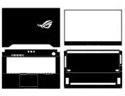 Laptop Sticker Skin Protector Guard For ASUS ROG Zephyrus S15 GX502L