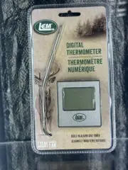 LEM Digital Thermometer w/ Build in Alarm and Timer Magnet Hole for Hanging 1423