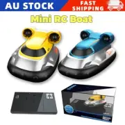 Kids 2.4G RC Mini Speed Boat Pool Beach Outdoor Toys Remote Control Hovercraft