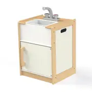 Tidlo Education 54cm Wooden Sink Kids/Children Kitchen Pretend Play Toy 3y+