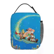 i1173 Asterix-and-Obelix Cartoon Insulated Lunch Tote Bag For Office Retro Food Box Portable Cooler Thermal Bento Box swg2405