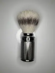 The Art of Shaving Chrome-engraved silvertip shaving brush Synthetic