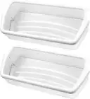 NEW 2 Pk Refrigerator Door Shelf Bin For Whirlpool W10321304 AP6019471 FREE SHIP