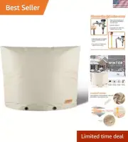 30"W x 24"H Insulated Backflow Preventer Cover - Heavy-Duty Protection in Sand