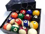 Kelly Pool Snooker Billiard Table Balls 1 & 7/8 inch Numbered Big's Little's
