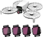 RCstyle 4 Pack Kit ND Filters Set for DJI Flip, Multi-Coated Gimbal Camera Protective Lens Filters for DJI Flip Accessories(ND8, ND16, ND32, ND64)