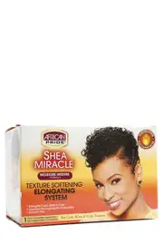 African Pride Shea Butter Miracle Texture Softening Elongating System