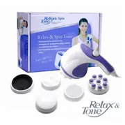 Relax Tone Neck Shoulder Massager/ Shiatsu Electric Back Massager and Dead Skin Remover