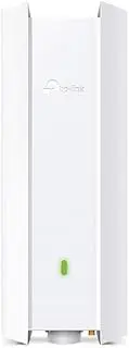 TP-Link EAP610-Outdoor Omada True WiFi6 AX1800 Gigabit Outdoor Access Point Mesh, Seamless Roaming, MU-MIMO PoE+ Powered IP67 Multiple SDN Controller Remote & App Control Support RE Mode