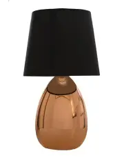 [Lexi Lighting] Libby Touch Table Lamp Copper+Black