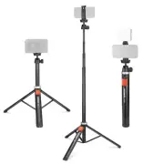 NEEWER Phone Selfie Stick Travel Vlog Tripod for Cell Phone & Camera with Remote