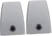 VILLFUL 2 Pcs Desk Divider Support Clips Alloy Glass Clamp Bracket for Easy Installation Multi Function Office Home Privacy Panel Divider