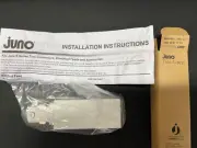 NIB! Juno Lighting R38-WH Live End Feed Connector, White Track Lights