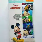 Disney Junior Mickey Mouse Boys Briefs 7 Pack Size 4T NEW