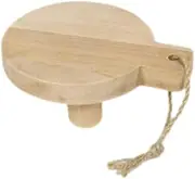 Dualoai Wooden Planter Stand for Flower Pots, Essential Support for Living , Round, as described