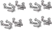 Barbuly 40 Pieces Computer TV LCD Monitor Stand Bracket Mounting Screw M4X10mm