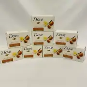 8 Bars Dove Soap Shea Butter 3.75 oz each