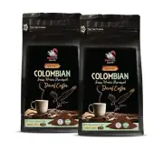 ground decaf espresso - ORGANIC COLOMBIAN GROUND DECAF COFFEE - espresso 2Pack
