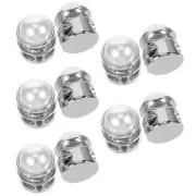 10Pcs Metal Cord Lock Adjustable Spring Lock Cord Locks Drawstrings Lock for