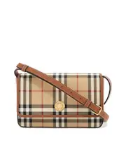Burberry Checkered Shoulder Bag With Strap
