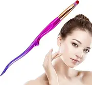 shpuuyy Multi Use Makeup Brush - Professional Makeup Lipliner Brush - Eyeshadow Tinting Tool, Portable Ergonomic Eyebrow Shaper for Friends, Lovers