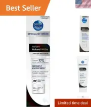 Activated Charcoal Teeth Whitening Gel for Adults - Instant White Smile 75ml