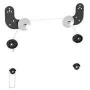 Brateck Ultra Slim Wall Mount for LED & Thin LCD Screen Size 23' 60'(LS)