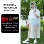 Women Men Military Outdoor Waterproof Jacket Thick PVC Raincoat Rain Coat Hooded