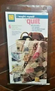 EZ Quilting I Taught Myself To Quilt w/Mini Tools: Hexagon & Triangle - #882238