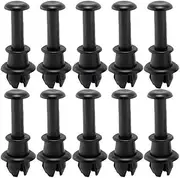 XIXIAO 10X Parcel Shelf Strap String Clips Fit For Skoda, Fabia Mk1 1999-2007 Tray String Hanger Pivot Hook Boot Trunk Parcel Shelf Anchor
