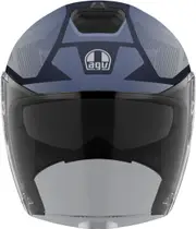 AGV Irides Trieste Jet Helmet, grey-blue, Size L for Men Grey Blue