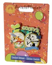 Disney Parks Goofy 90th Anniversary Pin Goofy & Max New LE 2000 Passholder Pin