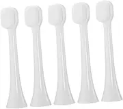 Anneome Electric Toothbrush Heads Replacement 5 Pack Soft Bristle Safe for Sensitive Gums Travel Size