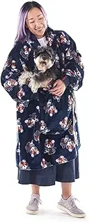 [UGGO WEAR] Pouch Pocket Hoodie Wearable Cozy Soft Warm Hooded Lounge Blanket Unisex Mens Womens Fluffy Plush Sherpa Fleece Sweatshirt Jumper