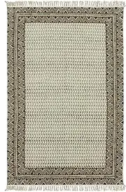 CASAVANI Digital Designed Runner Kilim Boho Striped Easy Washable Cotton Flatweave Rug for Home Foyer Corridor Runner Hotels Parties Hallway Stair Runner-2x12-Feet-Runner