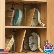 Blulu 6 Pcs Baking Sheet Organizer 12" x 20" Tray Dividers for Cabinets Kitch