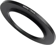 52mm to 72mm Step-Up Ring Filter Adapter,for All Brands UV ND CPL, Metal Ring Step-Up Rings Adapter Filter (52mm-72mm)