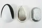 Dr. Deo's Egg Foot File + Japanese Pedicure Pumice Stone Callus Remover w/Brush
